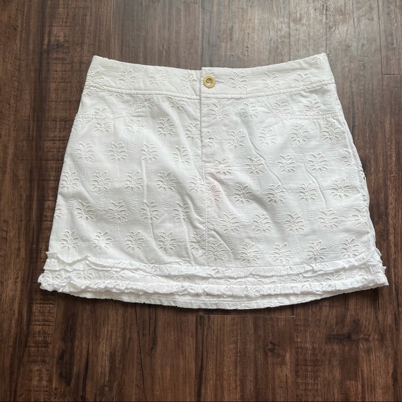 Lilly Pulitzer white skirt - Picture 2 of 9